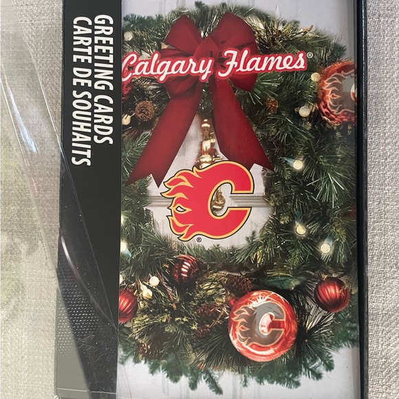 NHL Calgary Flames Christmas Cards Set of 3 Boxes - Picture 3 of 5